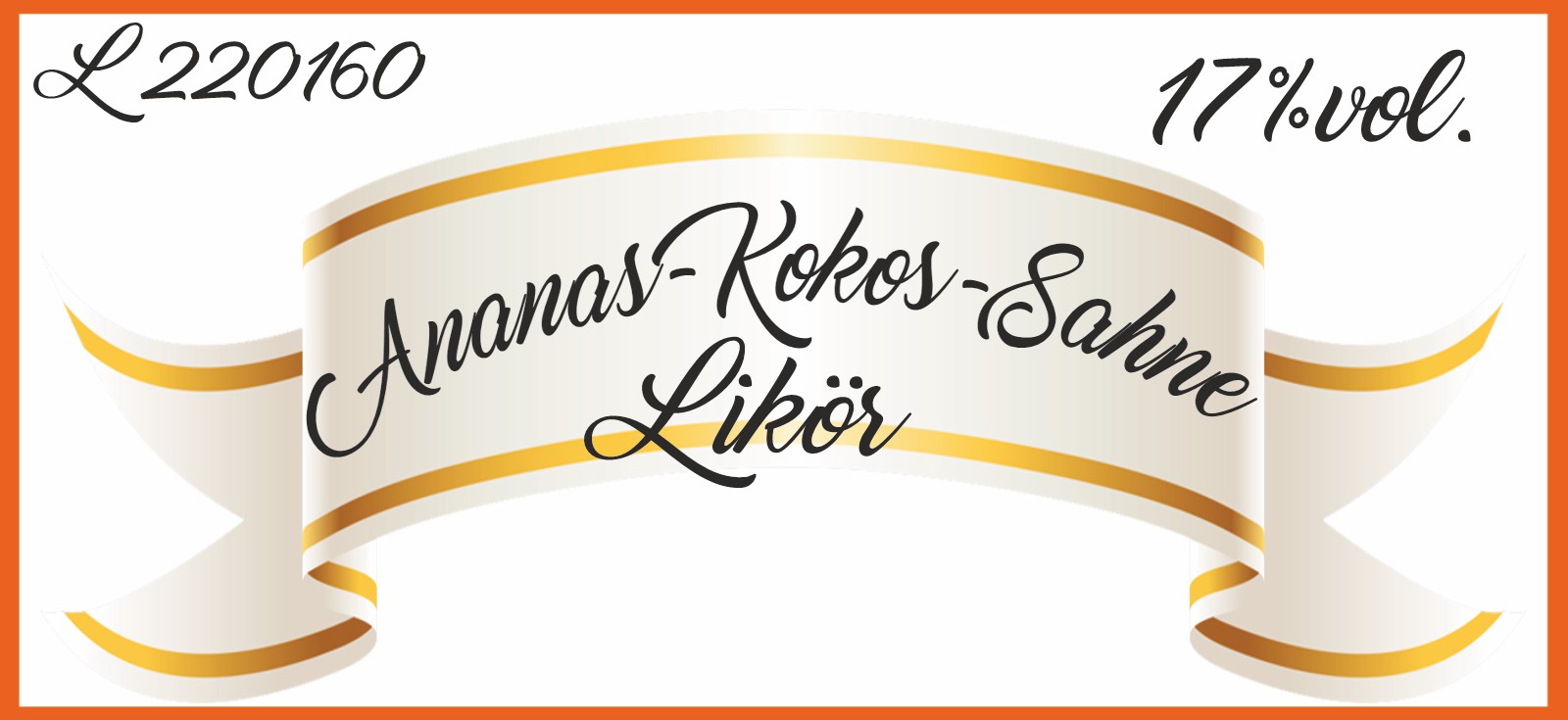 Ananas-Kokos-Sahne-Likoer